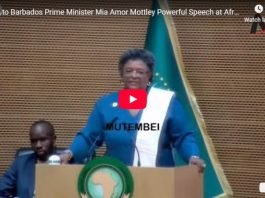 Mia Amor Mottley _ Ethiopia _ AU Summit