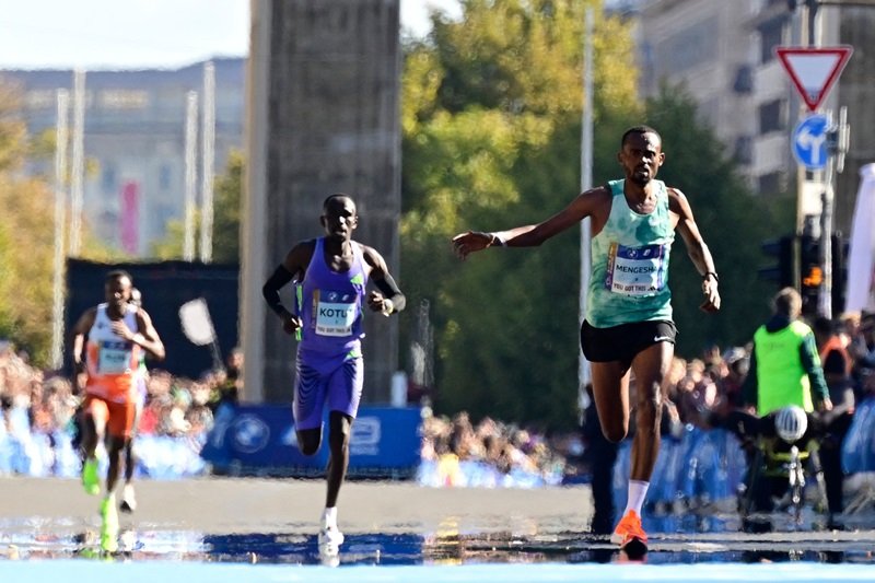 Milkesa Mengesha  _ Berlin Marathon 2024 result 