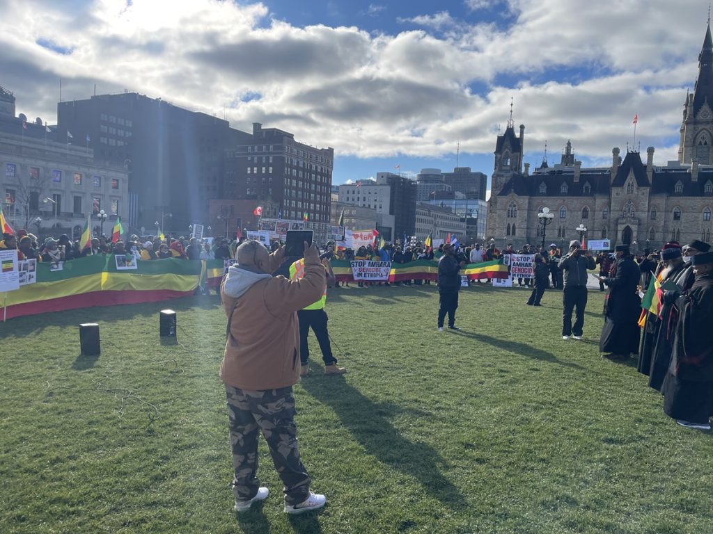 Amhara Protest in Ottawa 